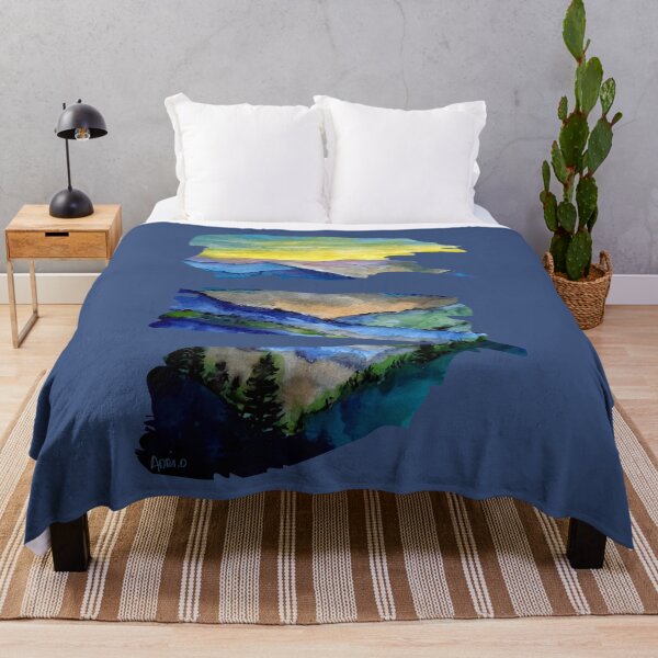 Item preview, Mystical Purple Peaks: Whimsical Landscape Design designed and sold by adriaquart.