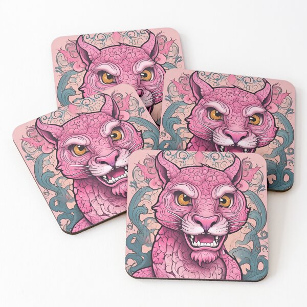 Item preview, Pink Panther Snake designed and sold by MatrixTattoo.