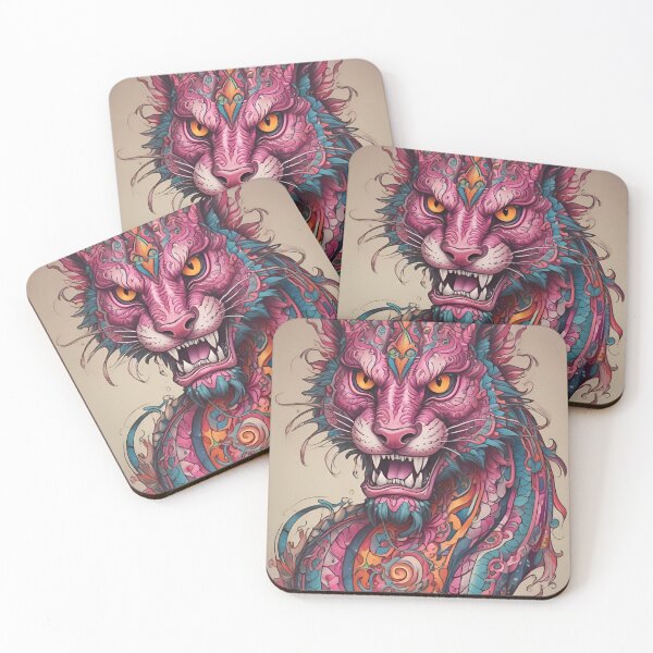 Item preview, Panther Dragon designed and sold by MatrixTattoo.