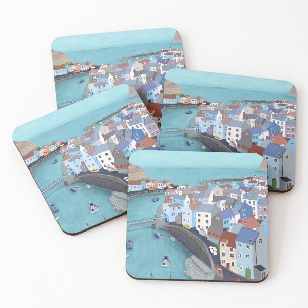 Item preview, Staithes, United Kingdom, Seaside Town by Artist Carla Daly designed and sold by Carla Daly.
