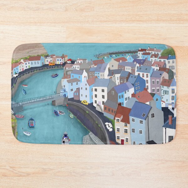 Item preview, Staithes, United Kingdom, Seaside Town by Artist Carla Daly designed and sold by Carla Daly.