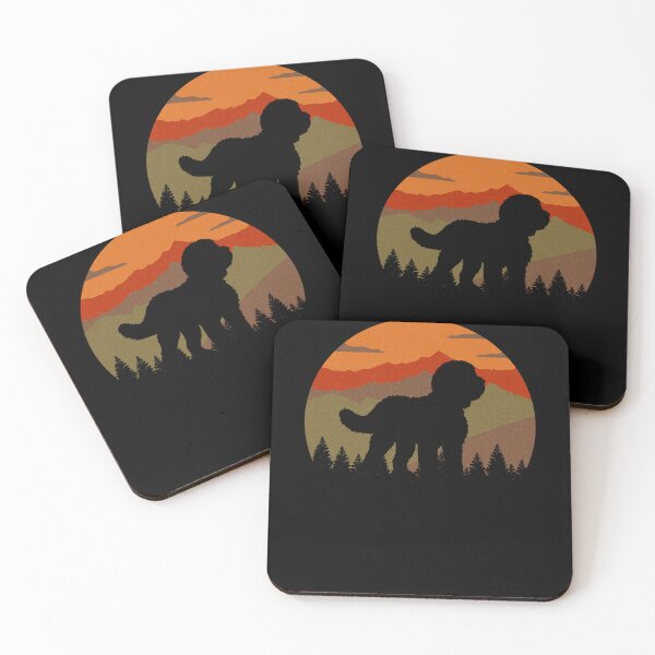 Item preview, Vintage Sky Mountains Country Wilderness Sheepadoodle Gift  designed and sold by Guarddogdrive.