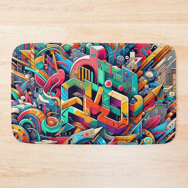 Item preview, Geometric play of colors designed and sold by Cerberus-Art.