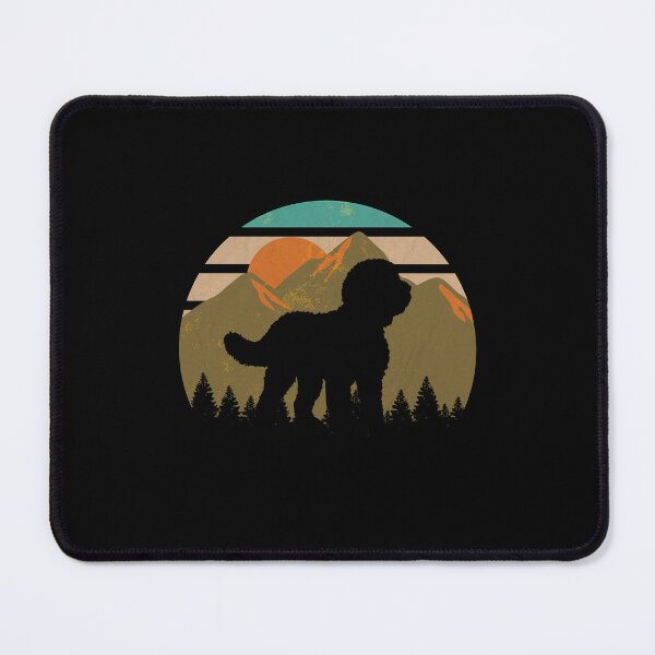 Item preview, Vintage Mountains Wilderness Sheepadoodle Dog Gift  designed and sold by Guarddogdrive.