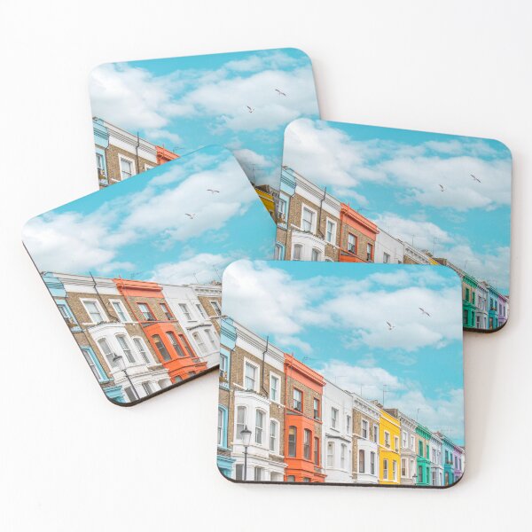Item preview, Notting Hill's Rainbow Houses designed and sold by Gabor Estefan.