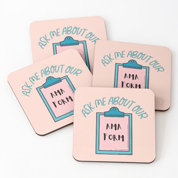 Item preview, Ask Me About Our AMA Form - Leave AMA  designed and sold by lovealva.