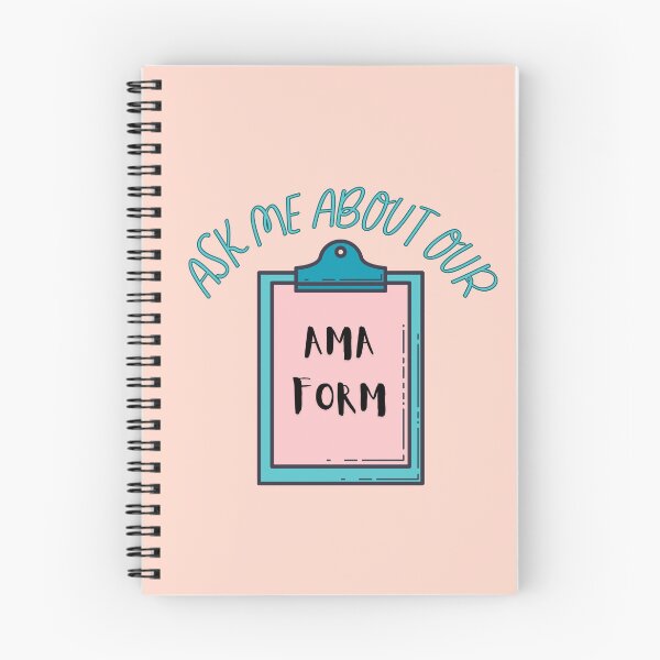 Item preview, Ask Me About Our AMA Form - Leave AMA  designed and sold by lovealva.