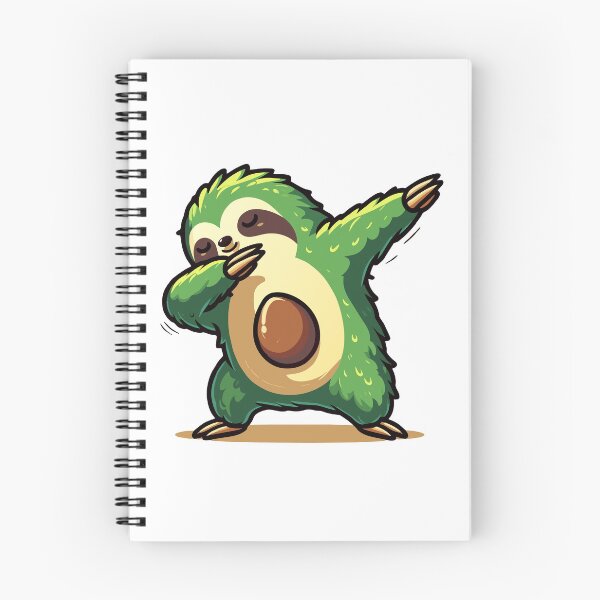 Item preview, Dabbing Avocado sloth designed and sold by Designowner.