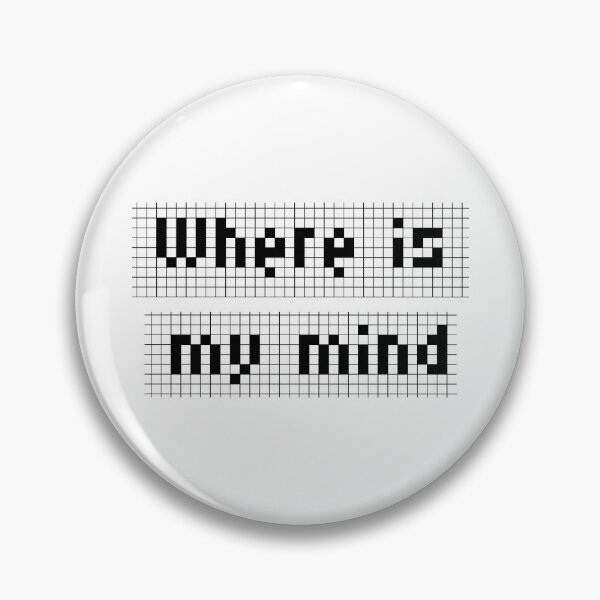 Item preview, where is my mind pixels designed and sold by magarisi.