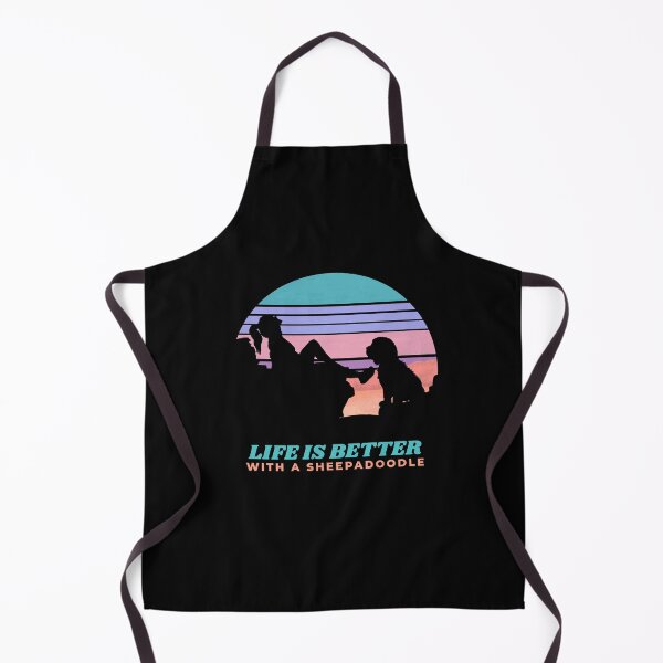 Item preview, Life Is Better With A Sheepadoodle Vintage Dog Gift designed and sold by Guarddogdrive.