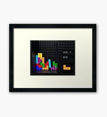 Tetris Framed Print