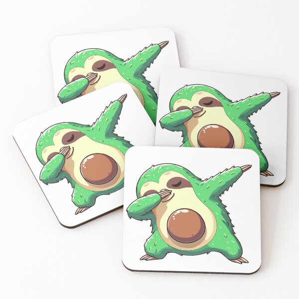 Item preview, Dabbing Avocado sloth designed and sold by Designowner.