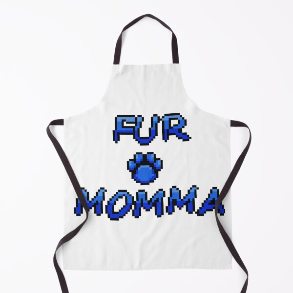 Item preview, FUR MOMMA - Fur Mom Mother's Day Pawprint (BLUE) designed and sold by pixelapparel.