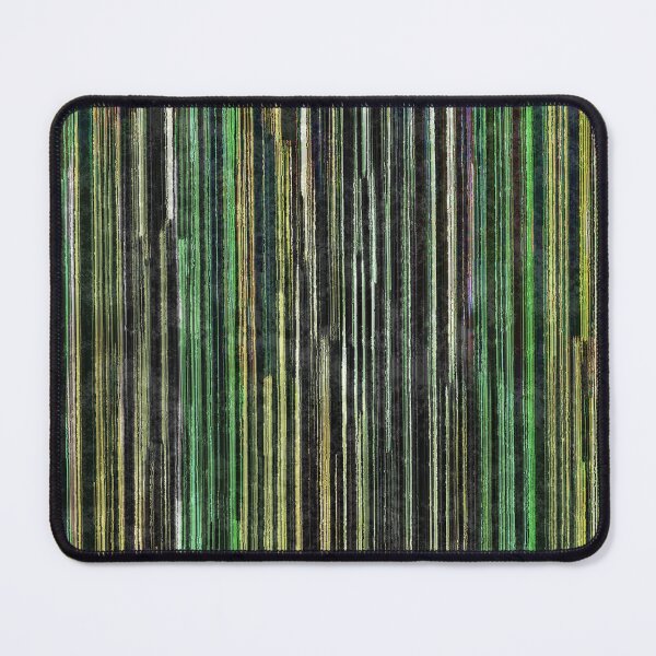 Item preview, Yellow and Green Vertical Line Abstract Patterns no.2 designed and sold by Kendall Anderson.
