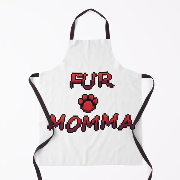 Item preview, FUR MOMMA - Fur Mom Mother's Day Pawprint (RED) designed and sold by pixelapparel.