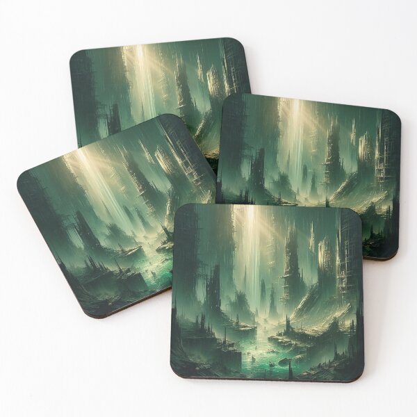 Item preview, Lights of the sunken city designed and sold by Cerberus-Art.