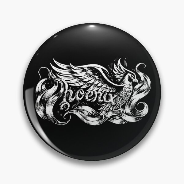 Item preview, Artistic Phoenix: Graceful Letters designed and sold by Pickmash.