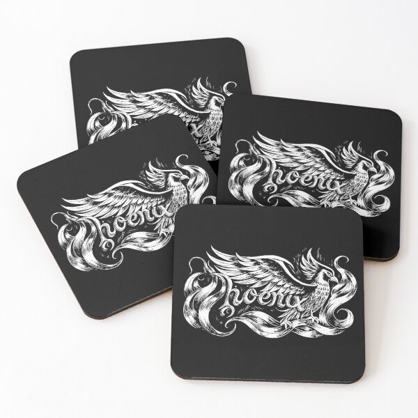 Item preview, Artistic Phoenix: Graceful Letters designed and sold by Pickmash.