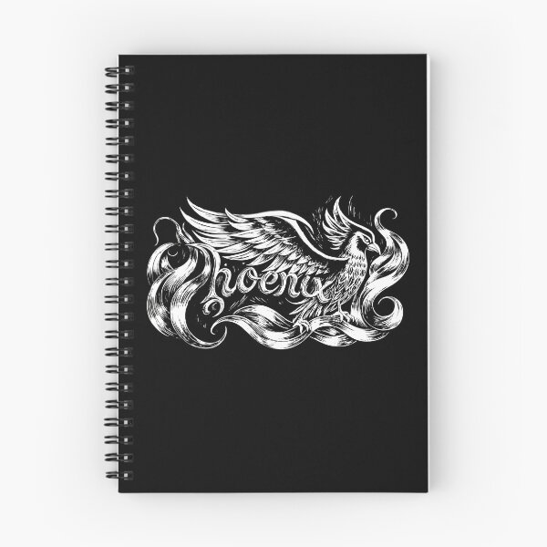 Item preview, Artistic Phoenix: Graceful Letters designed and sold by Pickmash.