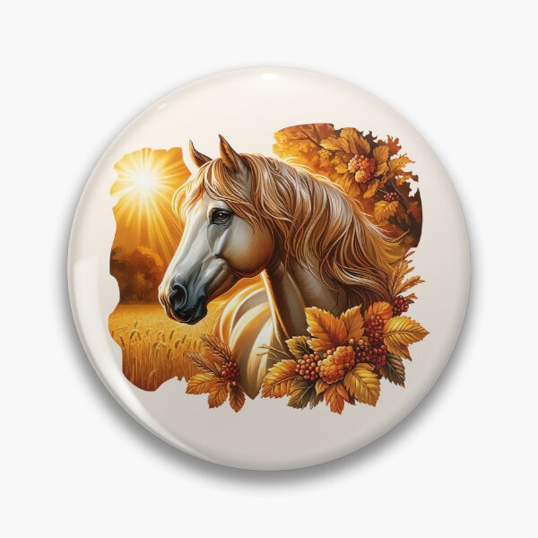 Item preview, Equine Splendor in Autumn's Embrace designed and sold by Delemore Art.