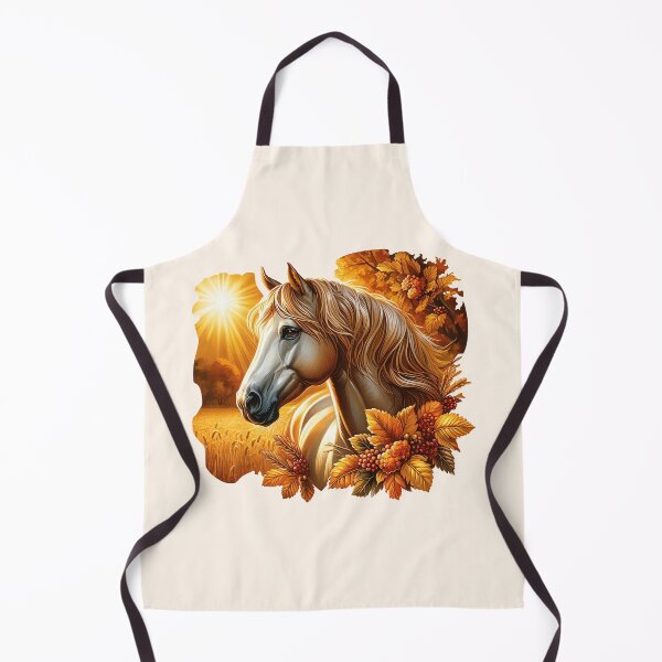 Item preview, Equine Splendor in Autumn's Embrace designed and sold by Delemore Art.