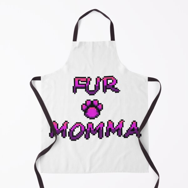 Item preview, FUR MOMMA - Fur Mom Mother's Day Pawprint (PURPLE) designed and sold by pixelapparel.