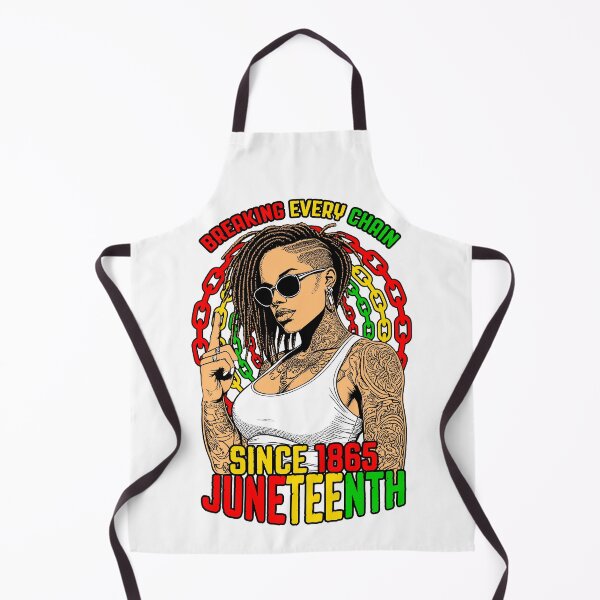 Item preview, Juneteenth Breaking Every Chain Since 1865 Loc’d Black Girl designed and sold by GrandeDuc.
