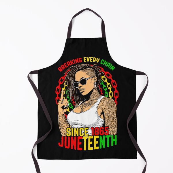 Item preview, Juneteenth Breaking Every Chain Since 1865 Loc’d Black Girl designed and sold by GrandeDuc.