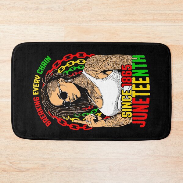 Item preview, Juneteenth Breaking Every Chain Since 1865 Loc’d Black Girl designed and sold by GrandeDuc.