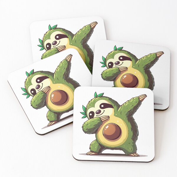 Item preview, Dabbing Avocado Sloth designed and sold by Designowner.