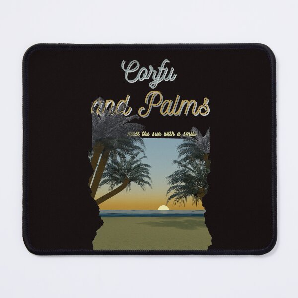 Item preview, Sunset Serenity: Corfu nd Palms designed and sold by MY-DesignStudio.