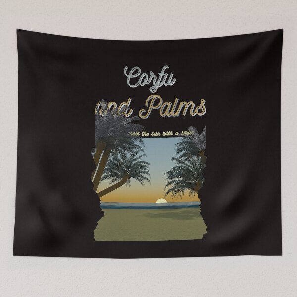 Item preview, Sunset Serenity: Corfu nd Palms  designed and sold by MY-DesignStudio.