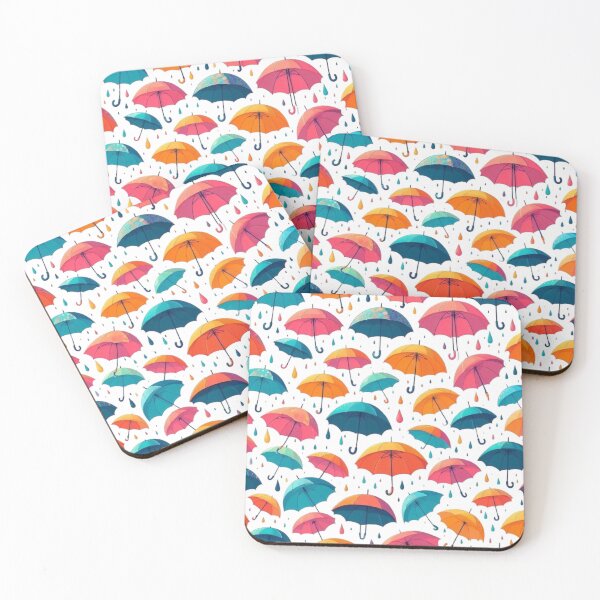 Item preview, Rainbow Umbrella Parade: Colorful Umbrella Pattern designed and sold by Rui Fernandes.