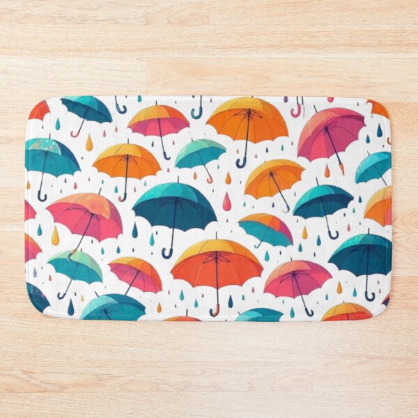 Item preview, Rainbow Umbrella Parade: Colorful Umbrella Pattern designed and sold by Rui Fernandes.