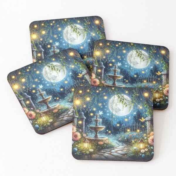 Item preview, Moonlight magic in the garden designed and sold by Cerberus-Art.