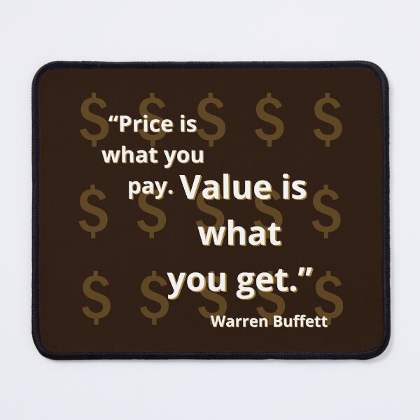 Item preview, Warren Buffett quote, one of the best on dollars designed and sold by coloursforkids.