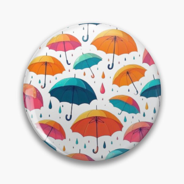 Item preview, Rainbow Umbrella Parade: Colorful Umbrella Pattern designed and sold by Rui Fernandes.