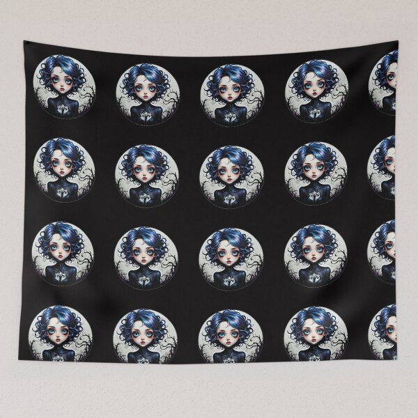 Item preview, Dark Fantasy Goth Girl designed and sold by NerdscapeDC.
