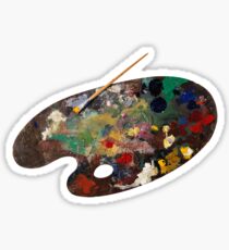 paint palette Sticker