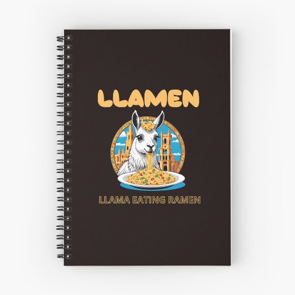 Item preview, Llamen Slurp My Ramen, Llama designed and sold by GorinART.