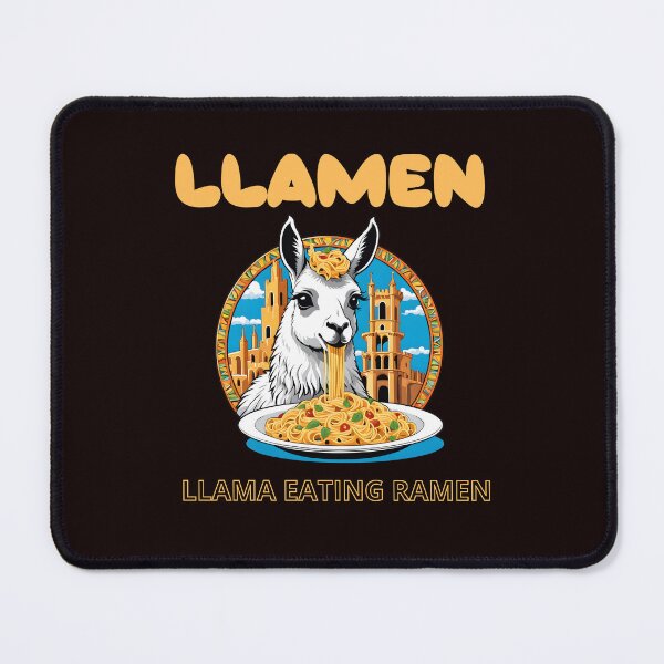 Item preview, Llamen Slurp My Ramen, Llama designed and sold by GorinART.
