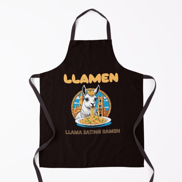 Item preview, Llamen Slurp My Ramen, Llama designed and sold by GorinART.