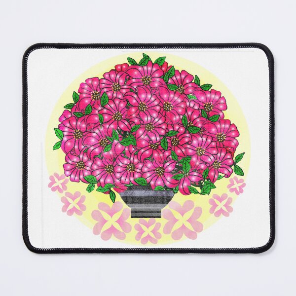 Item preview, Pink floral arrangement  designed and sold by Shirley cute art .