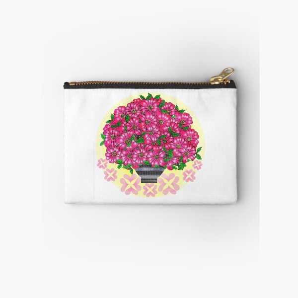 Item preview, Pink floral arrangement  designed and sold by Shirley cute art .