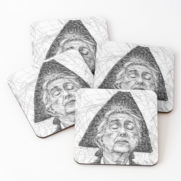 Item preview, MARIANNE MOORE ink portrait .1 designed and sold by lautir.