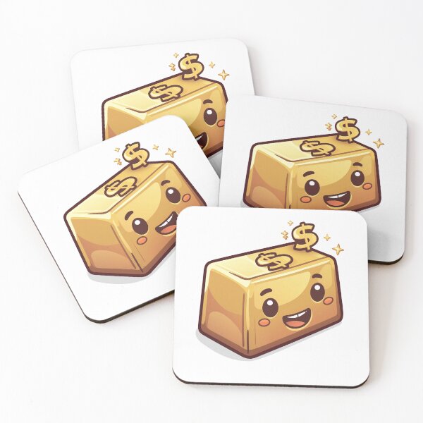 Item preview, Cute Gold Bar designed and sold by SpoonToonCnt.