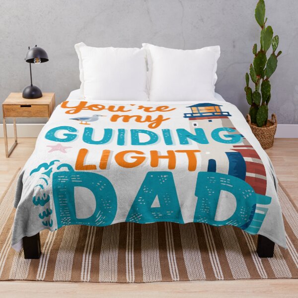 Item preview, You're My Guiding Light Dad: Serene Father's Day Gift Lighthouse Illustration! designed and sold by HahaHandlesHub.