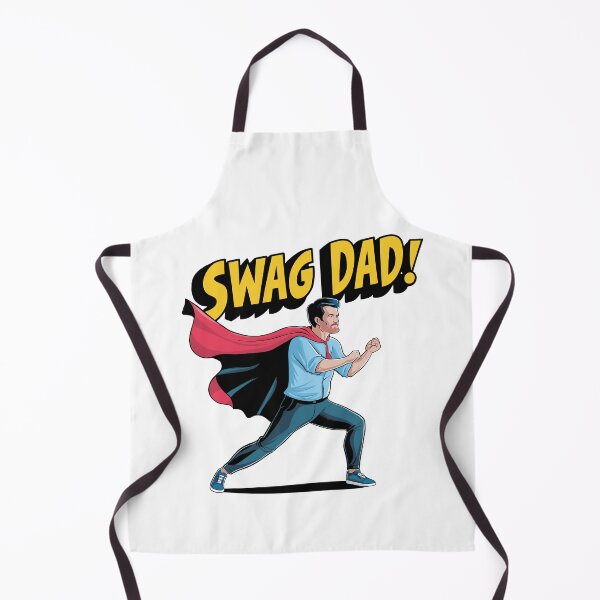 Item preview, Swag Dad Comic Book Cover - Dynamic Father's Day Illustration! designed and sold by HahaHandlesHub.