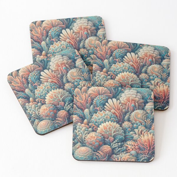 Item preview, Coral Kingdom: Underwater Coral Pattern designed and sold by Rui Fernandes.