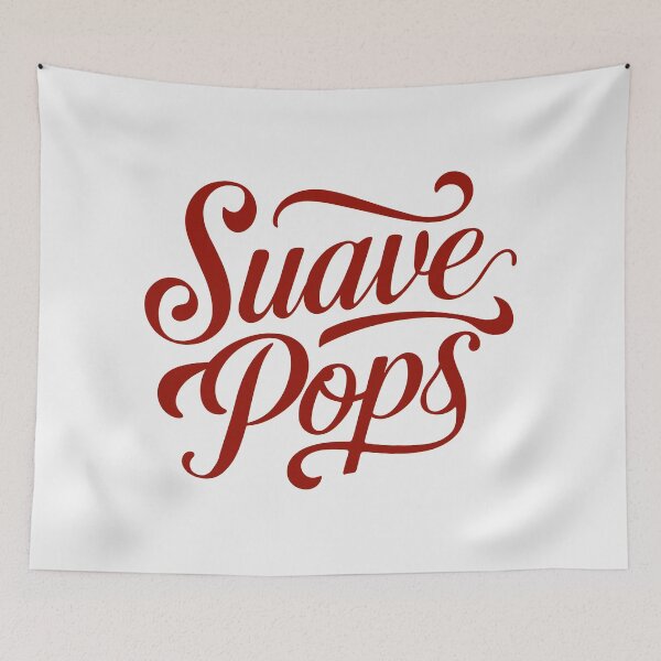 Item preview, Suave Pops Typography Design - Sophisticated Father's Day Gift! designed and sold by HahaHandlesHub.